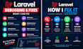 fix laravel bugs, errors, 500 server and backend issues
