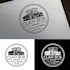create celebrating years badge business building logo design