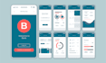 mobile app ui design, figma mobile app deign, mobile ux ui design