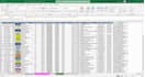 create attendance dashboard with productivity charts in excel and google sheets