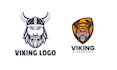 make high resolution viking head logo