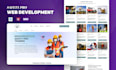 develop a clean, responsive, luxury wordpress website
