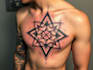 create unique custom geometric tattoo design