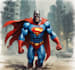 draw an awesome superhero cartoon character