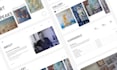 design modern landing page, business responsive website uiux
