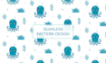 create cute, seamless nursery patterns in a minimal pastel style