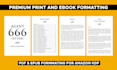 do kindle ebook formatting, book formatting, paperback formatting for amazon KDP
