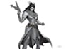 draw complete fantasy or sci fi concept character