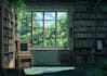 draw visual novel character, cg, design, background in anime