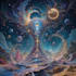 create magical abstract art, psychedelic, surrealism, cubism