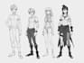 draw sketches with your character