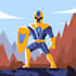 illustrate super hero character design