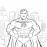 make super hero comic character sketch