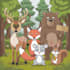 create character, cute, animal, food and cartoon