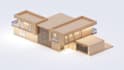 create realistic 3d maquette renders for architecture