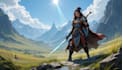 draw dnd character art, rpg illustration,