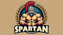 do unique spartan warrior logo with source files in two days