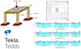 provide structural calculations, wind, seismic load analysis in tekla tedds
