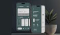 design modern mobile app UI UX design using figma