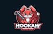 create your hukkah red cartoon  bunny  logo within 12 hours