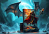 create professional fantasy book cover and sci fi book cover