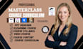 online curriculum course powerpoint redesign elearning masterclass video course