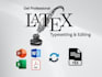 convert your documents into latex