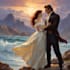 design illustrated romance book cover design for amazon