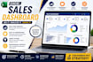 build a professional excel sales dashboard and reporting