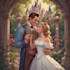 draw cartoon disney couple portrait