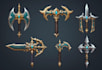 design fantasy weapons in any artstyle