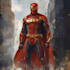 do an amazing superhero cartoon characters