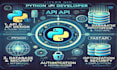 develop and optimize rest apis with flask, fastapi, and python backend