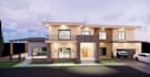 redesign 3d modern villa,residential and commercial building,landscape rendering