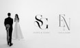 create modern wedding logo, monogram, or initials design