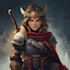 dnd character art, 2d game character art in unique style