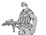 draw detailed military characters for you