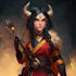 create game character art in unique style