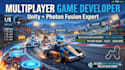 build 2d 3d multiplayer games for PC and mobile using photon unity