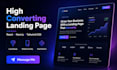 build high converting react nextjs saas landing page