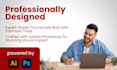 create eye catching thumbnail designs for youtube videos