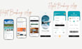 develop hotel booking app flight booking app taxi booking app ridesharing app