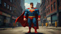 make drawing of super hero character