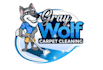create creative and good looking wolf and cleaning logo design