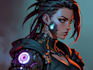 draw your character fantasy cyberpunk steampunk etc
