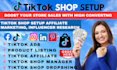tik tok shop set up tiktok influencer affiliate dropshipping marketing manager