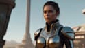 create fantasy, sci fi, character with hyperrealistic style