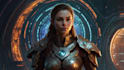 make beautiful sci fi, fantasy, dnd character portraits