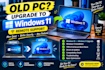 upgrade your old PC to windows 11 remotely