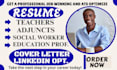 craft an ats optimized resume for teachers, professors, and social workers